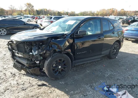 2020 Chevrolet Equinox Fwd Ls z USA, uszkodzony, nr VIN 2GNAXHEV2L6278484